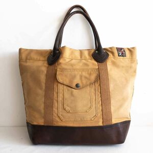 【雰囲気抜群】POLO RALPH LAUREN【キャンバス×レザー トートバッグ】ラルフローレン BAG 2411011