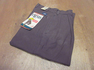 ビンテージ80’s●DEADSTOCK Levi’sカレッジチノパンツ実寸W81cm●231010j7-m-pnt-jns-W30テーパード1980sシルバータブ