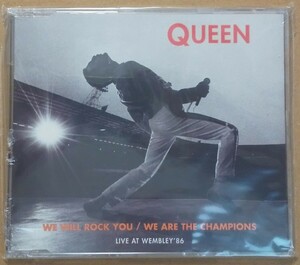 新品未使用 Queen/We Will Rock You & We Are The Champions (Live At Wembley 