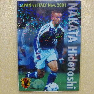 ２００２カルビーサッカー日本代表カード№ＩＮー１１中田英寿