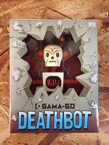 GAMA-GO DEATHBOT TIM BISKUP ningyoushi フィギュア デスボット ティム ビスカップ デザイナーズトイ アート トイ 木製 希少 レア 貴重