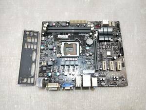 【中古パーツ】BIOS確認のみ、　H61H2-M5 V:5.0 マザーボード　LGA1155 ■MB1552