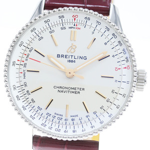 ブライトリング BREITLING A17327.3 ナビタイマー オートマチック 36 自動巻き メンズ 美品 内箱・保証書付き_866106