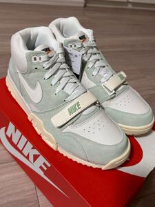 新品 US10.5 AIR TRAINER 1 ENAMEL GREEN DX4462-300 （グリーン/セイル/サミットホワイト） ナイキ NIKE スニーカー ジョーダン