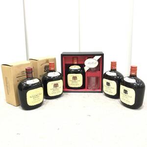 未開栓 SUNTORY サントリー OLD オールド WHISKY ウイスキー 5本セット 760ml 43% 寿 箱ロックグラス付 古酒 ジャパニーズ