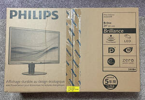 PHILIPS 24型ワイド液晶ディスプレイ 241B4LPYCB/11 未開封品　No2　