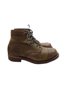 中古 美品 LLBean Chippewa 27cm BOOTS レザーブーツ ブーツ チペワ L.L.Bean ワークブーツ エンジニア オイルドレザー USA製 ビンテージ