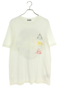 ディオール DIOR 23AW 393J696D0817 サイズ:M アステロディオールプリントTシャツ 中古 FK04