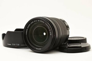 ★極上品★ キャノン CANON EF-S 18-135mm F3.5-5.6 IS STM ★前後キャップ フード★ #1361 #2090 #A61