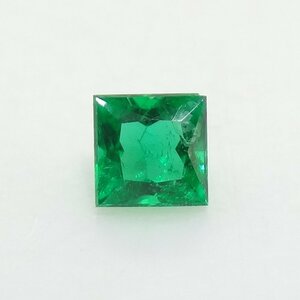 【特価】エメラルド ルース 角 スクエア 約0.088ct 品番:2311204