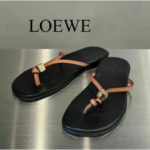 『LOEWE』ロエベ (39) レザーサンダル