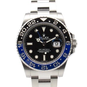 ロレックス GMTマスターIIランダム番 ブランドオフ ROLEX ステンレススチール 腕時計 SS 中古 メンズ