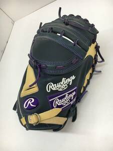 N119[08]K93(グローブ) 使用感多中古 Rawlings/ローリングス ハイパーテック R2G/GS2FHTC23F/34インチ/キャッチャーミット 11/21出品