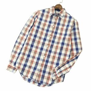 A.P.C. MADRAS アーペーセー マドラス 通年 インド綿★ 長袖 チェック シャツ Sz.XS　メンズ　A4T02456_3#C