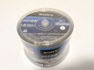 ★未開封★　音楽用 CD-R　SONY for Music 80 ホワイトレーベル 50枚セット　50CRM80HPWP　★送料無料★