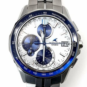 美品 CASIO カシオ オシアナス OCEANUS OCW-S7000D-7AJF 電波ソーラー腕時計 保証書2024年9月[328577