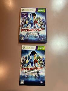 送料無料　Xbox360 キネクト★パワーアップヒーローズ★used☆Power up heroes☆import Japan JP