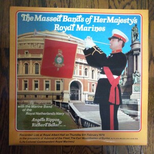 レア　LP レコード　THE MASSED BANDS OF HER MAJESTY