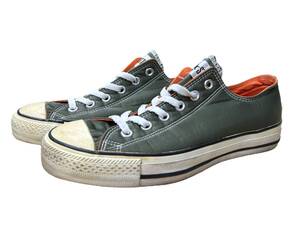 CONVERSE (コンバース) 日本製 ALL STAR MA-1 ローカットスニーカー US7 カーキ グリーン系 メンズ/027