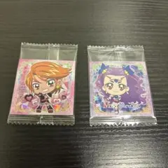 プリキュア　シール　ウエハース　キュアブラック　ミルキィローズ