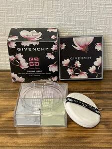 I4I236◆新古品◆ ジバンシー GIVENCHY プリズム リーブル 1 ムースリーン パステル ルースパウダー フェイスパウダー パウダー 4色×3g