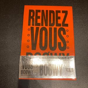 美品 BOOWY RENDEZ-VOUS 写真集 氷室京介 布袋寅泰