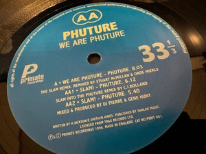 12”★Phuture / We Are Phuture Remix E.P / C.J.Bolland / Slam/ ミニマル！