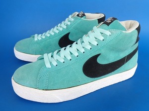 14581■08年製 NIKE BLAZER SB Aqua Blue Azure ナイキ ブレザー ティファニー カラー エメラルド 28 310801-401