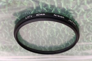 2138-10M 送料無料 Nikon 純正 L37c 62mm レンズフィルター ★ ニコン カメラパーツ