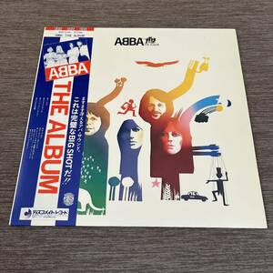 【国内盤帯付】ABBA THE ALBUM アバ / LP レコード / DSP5105 / スリーブ、ライナー有 / 洋楽ポップス /