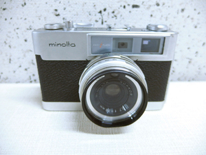 0910512w【minolta AL-F ミノルタ フィルムカメラ ジャンク品】レンズ MINOLTA ROKKOR 1:2.7 f=38mm/実用性不明・汚れ等あり/昭和レトロ