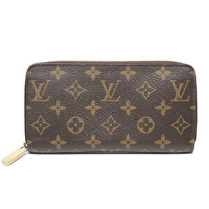 1円～ LOUIS VUITTON モノグラム・キャンバス ジッピーウォレット ローズバレリーヌ M41894 ラウンドファスナー 長財布 女性 ルイヴィトン