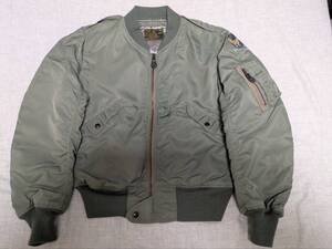 未使用 旧マッコイ製 L-2B サイズ L BLUE ANCHOR OVERALL 実名復刻 THE REAL McCOY