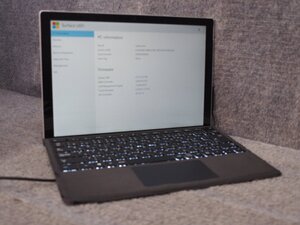 Microsoft Surface Pro5 1796 256GB i5-7300U 2.60GHz 8GB OS無し 画面割れ ジャンク D51188