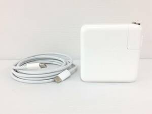 〇 Apple 61W USB-C Power Adapter A1947 ACアダプター 動作品