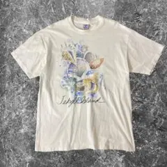 90s シングルステッチ 貝 アート プリント Tシャツ ヴィンテージ アニマル