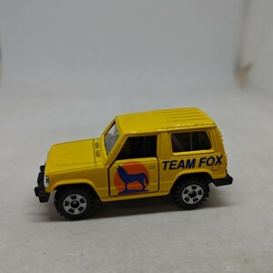 （中古）トミカ No.69：三菱 パジェロ TEAM FOX（日本製）エ