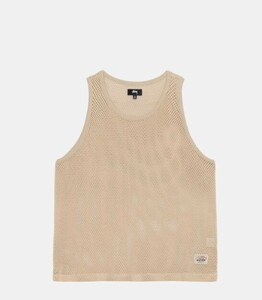 日本完売!! 2024ss Stussy ステューシー BIG MESH TANK　LAから最新本物をお届けします!!