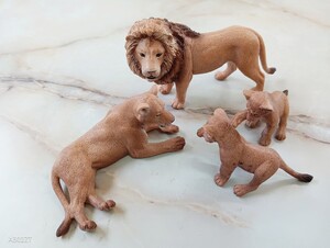 100円〜■ライオン(仔・オス・メス) まとめてセット 完成品 Schleich(シュライヒ) U18