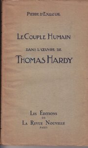 LE COUPLE HUMAIN　THOMAS HARDY（著）洋書