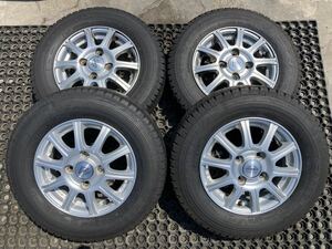 ZELERNA 145/R12 LT 4.00B +42 PCD100 アルミホイール4本セット