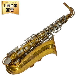 KING CLEVELAND 613 アルト サックス ケース付 管楽器 ジャンク Y9498406