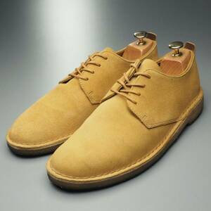 MG3119//*クラークス/Clarks*デザートロンドン/メンズ7.5G/チャールズFステッド社スエード/プレーントゥ/レザーシューズ/クレープソール/靴