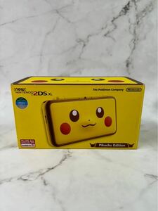 【稼働品】NEW Nintendo 2DS XL 海外品 ニンテンドー ポケモン ピカチュウ 1円〜