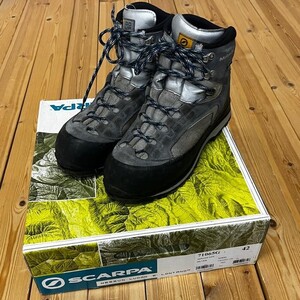 GORE-TEX ゴアテックス◆1円スタート◆スカルパ MIRAGE GTX　EU42 登山靴 トレッキング ハイキング アウトドア シューズ mc01072109