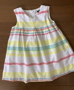 ★　 baby GAP ノースリーブ ワンピース 95サイズ 　女の子　★