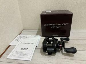 SHIMANO スコーピオンDC 100HG　リリースボタンが押せません