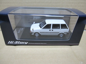 1/43 Hi-story ハイストーリー NISSAN 日産 PRAIRIE プレーリー JW-G1982 ホワイト