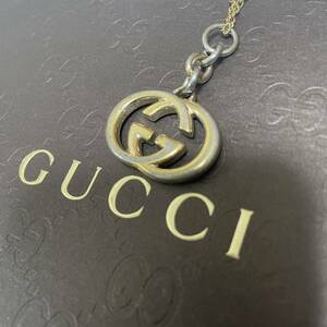 グッチ GUCCI ネックレス gg柄 ゴールド 金色 メンズレディース