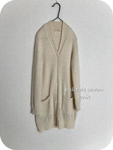 ＊bulle de savon knit＊ビュルデサボン＊アルパカニット カーディガン＊(h7)